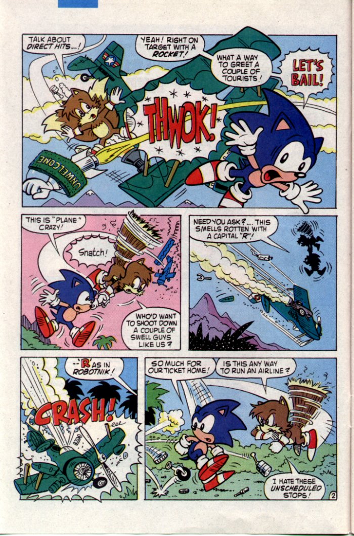 Sonic - Archie Adventure Series August 1994 Page 2
